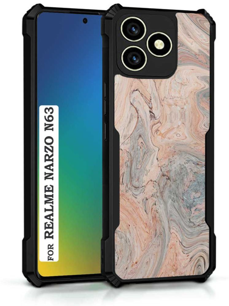     			COBERTA Multicolor Printed Back Cover Polycarbonate Compatible For Realme Narzo N63 ( Pack of 1 )