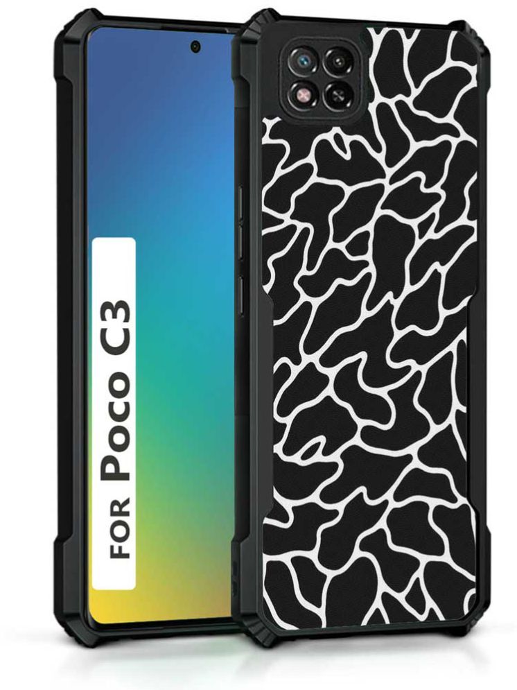     			COBERTA Multicolor Printed Back Cover Polycarbonate Compatible For POCO C3 ( Pack of 1 )