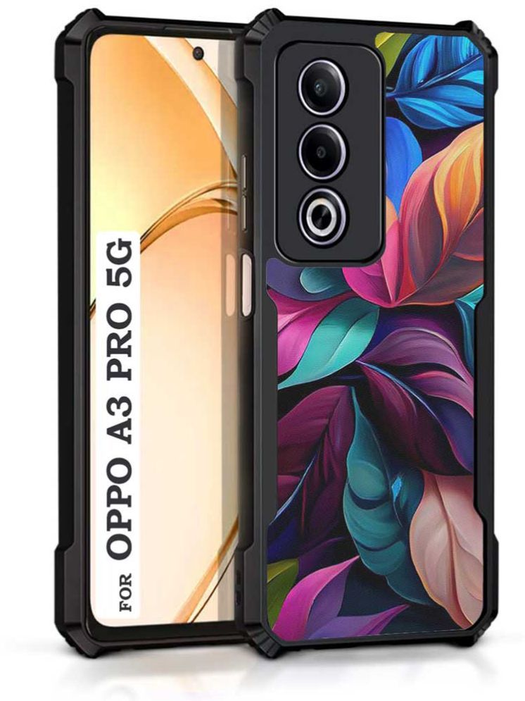     			COBERTA Multicolor Printed Back Cover Polycarbonate Compatible For OPPO A3 Pro 5G ( Pack of 1 )