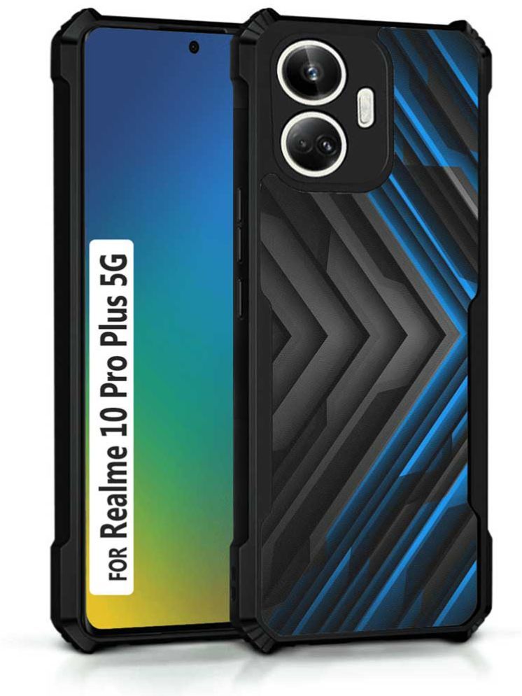     			COBERTA Multicolor Printed Back Cover Polycarbonate Compatible For Realme 10 Pro Plus 5G ( Pack of 1 )