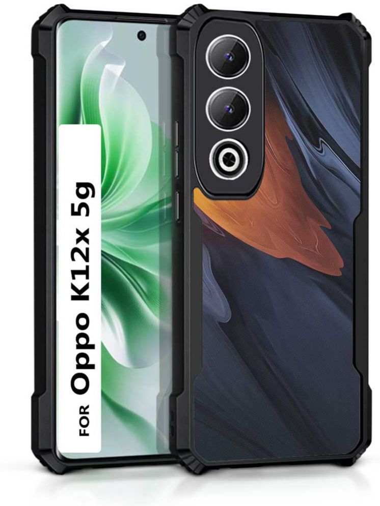     			COBERTA Multicolor Printed Back Cover Polycarbonate Compatible For Oppo K12X 5G ( Pack of 1 )