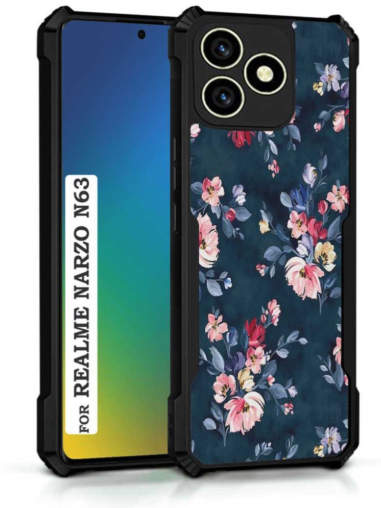     			COBERTA Multicolor Printed Back Cover Polycarbonate Compatible For Realme Narzo N63 ( Pack of 1 )