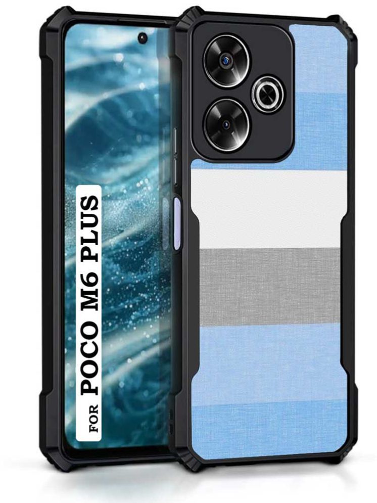     			COBERTA Multicolor Printed Back Cover Polycarbonate Compatible For Poco M6 Plus 5G ( Pack of 1 )