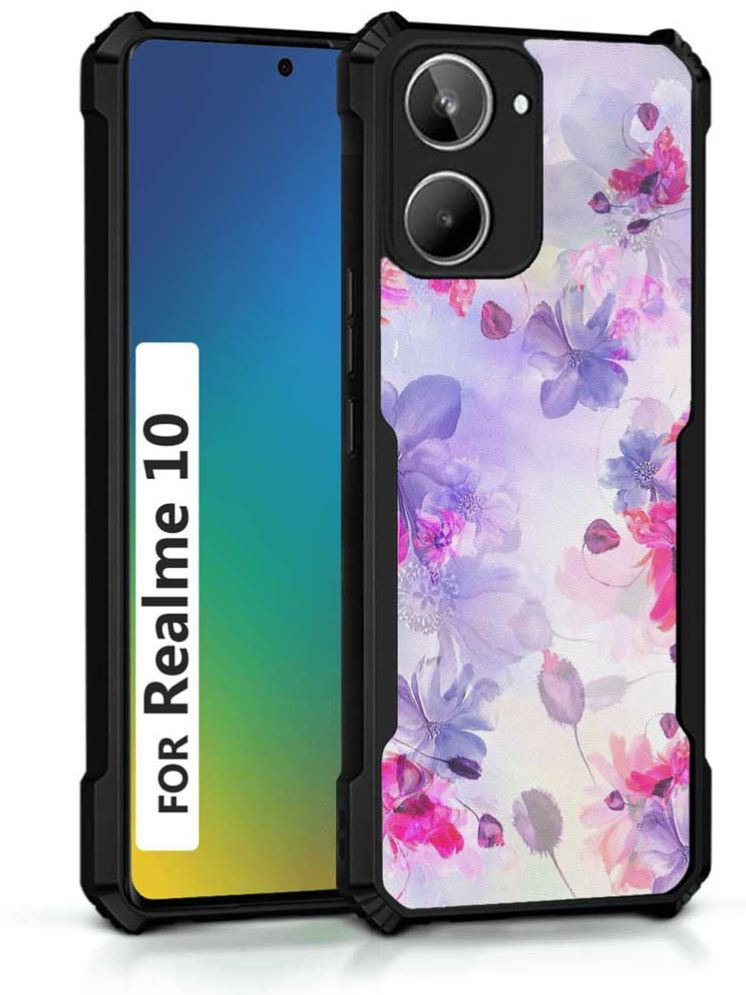     			COBERTA Multicolor Printed Back Cover Polycarbonate Compatible For Realme 10 ( Pack of 1 )