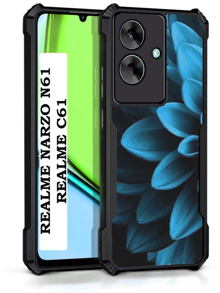     			COBERTA Multicolor Printed Back Cover Polycarbonate Compatible For Realme Narzo N61 ( Pack of 1 )