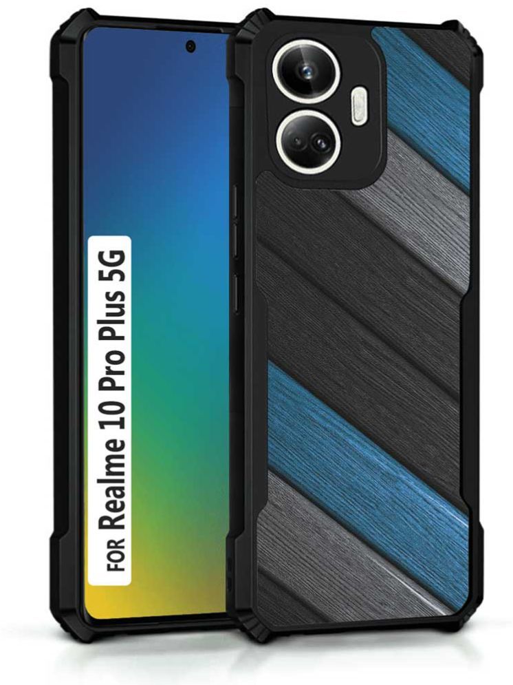     			COBERTA Multicolor Printed Back Cover Polycarbonate Compatible For Realme 10 Pro Plus 5G ( Pack of 1 )