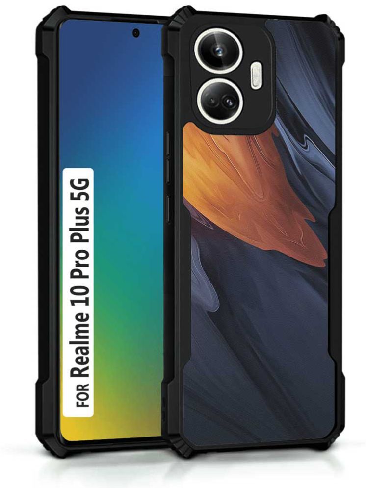     			COBERTA Multicolor Printed Back Cover Polycarbonate Compatible For Realme 10 Pro Plus 5G ( Pack of 1 )