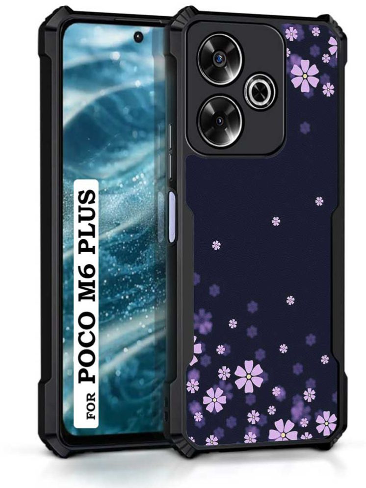     			COBERTA Multicolor Printed Back Cover Polycarbonate Compatible For Poco M6 Plus 5G ( Pack of 1 )