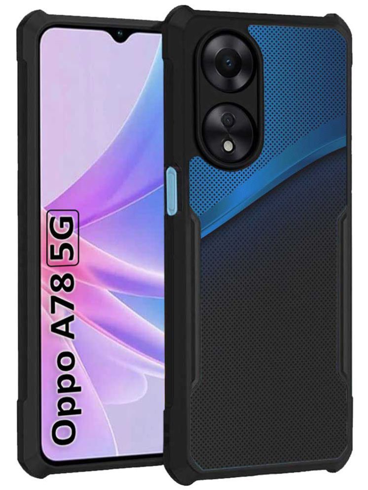     			COBERTA Multicolor Printed Back Cover Polycarbonate Compatible For OPPO A78 5G ( Pack of 1 )