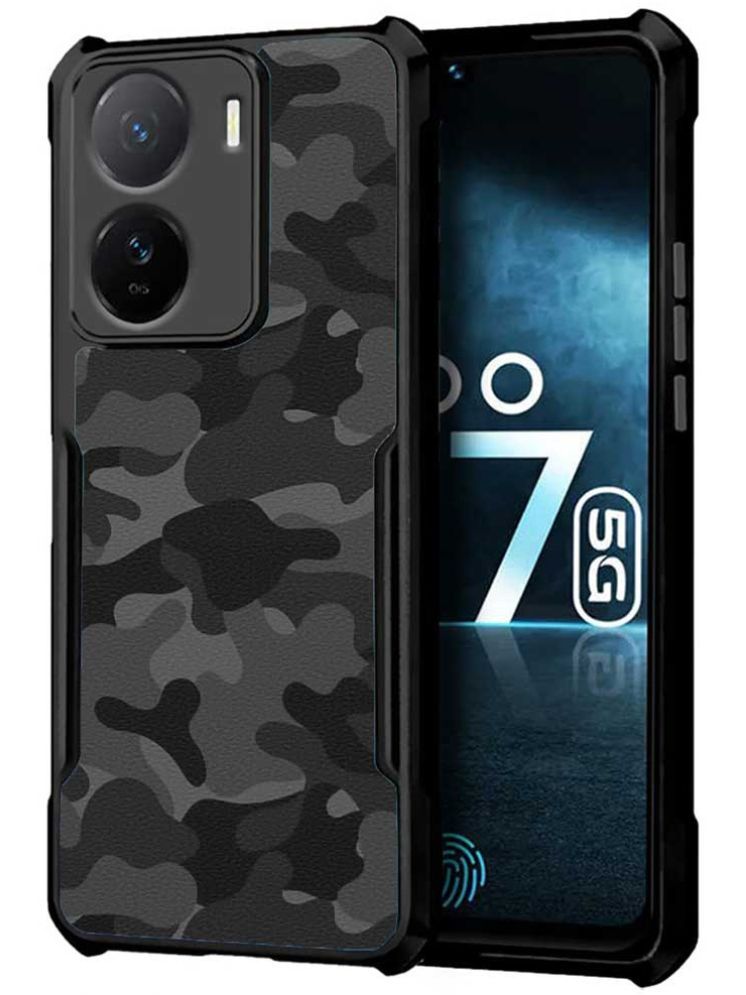     			COBERTA Multicolor Printed Back Cover Polycarbonate Compatible For iQoo Z7s 5G ( Pack of 1 )