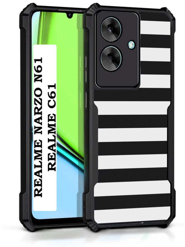     			COBERTA Multicolor Printed Back Cover Polycarbonate Compatible For Realme C61 ( Pack of 1 )