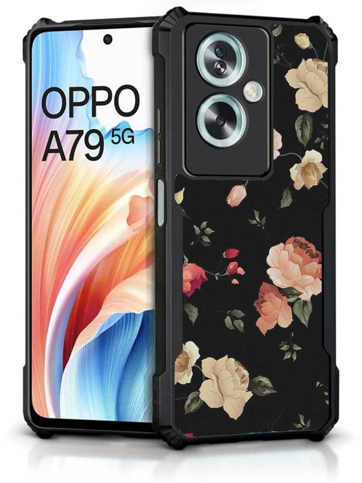     			COBERTA Multicolor Printed Back Cover Polycarbonate Compatible For Oppo A79 ( Pack of 1 )