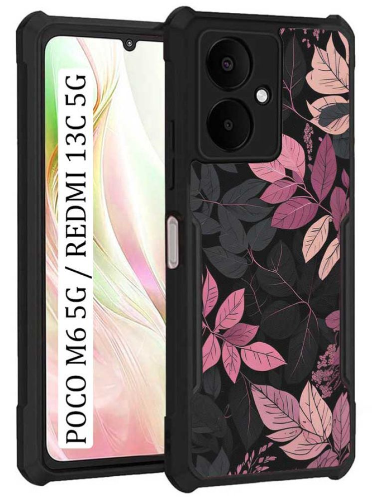     			COBERTA Multicolor Printed Back Cover Polycarbonate Compatible For Poco M6 5G ( Pack of 1 )