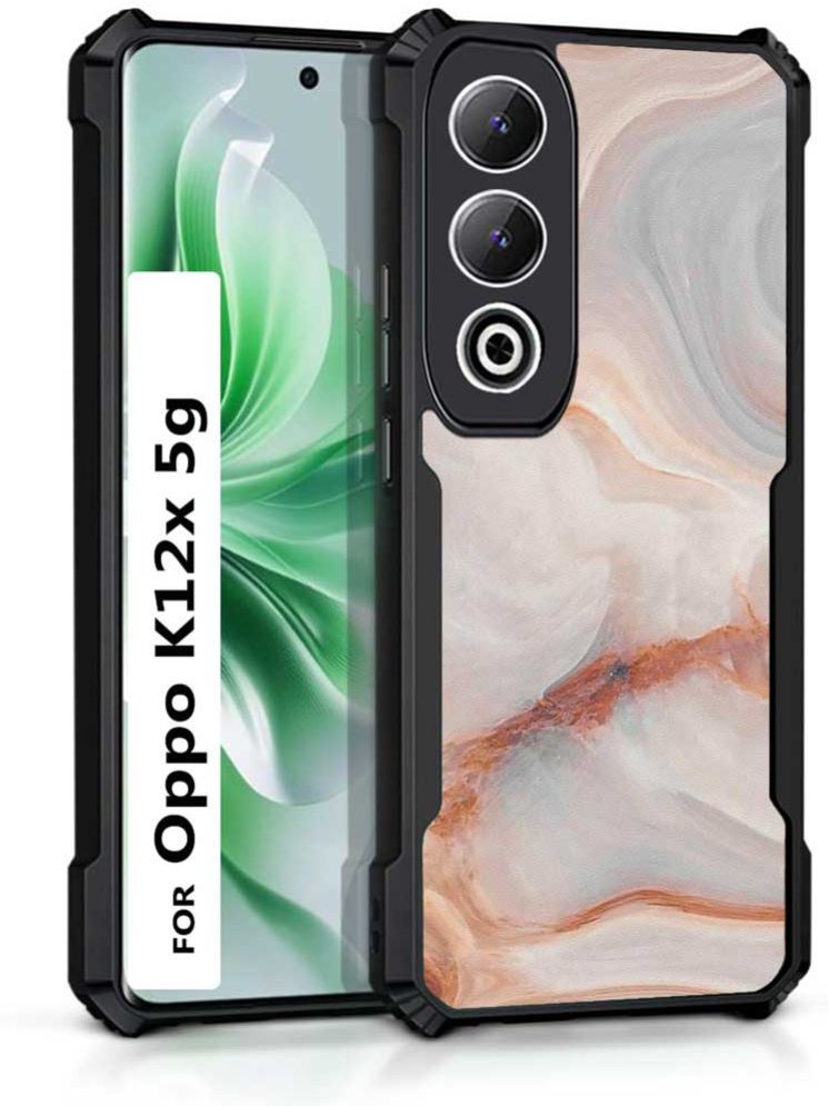     			COBERTA Multicolor Printed Back Cover Polycarbonate Compatible For Oppo K12X 5G ( Pack of 1 )