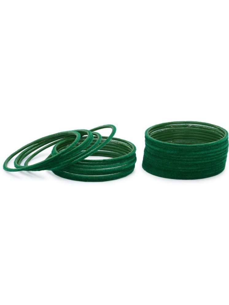     			Somil Green Bangle Set ( Pack of 48 )