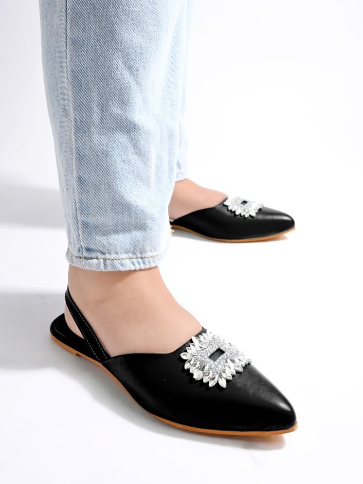     			Stylestry Black Women's Flats