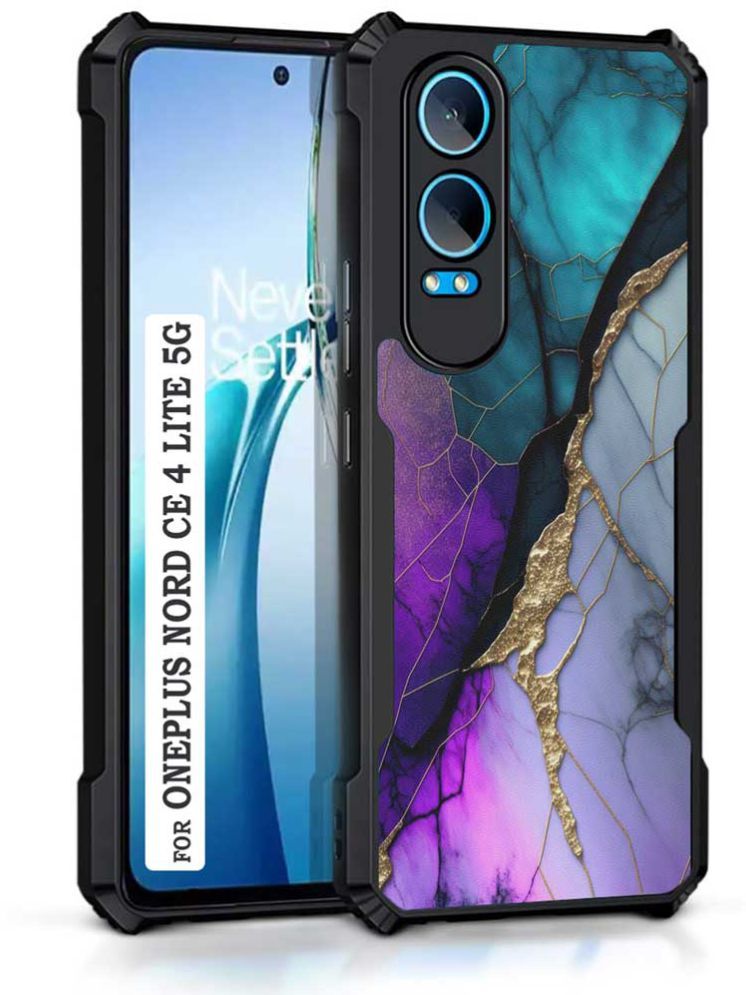     			COBERTA Multicolor Printed Back Cover Polycarbonate Compatible For Oneplus Nord CE 4 Lite 5G ( Pack of 1 )