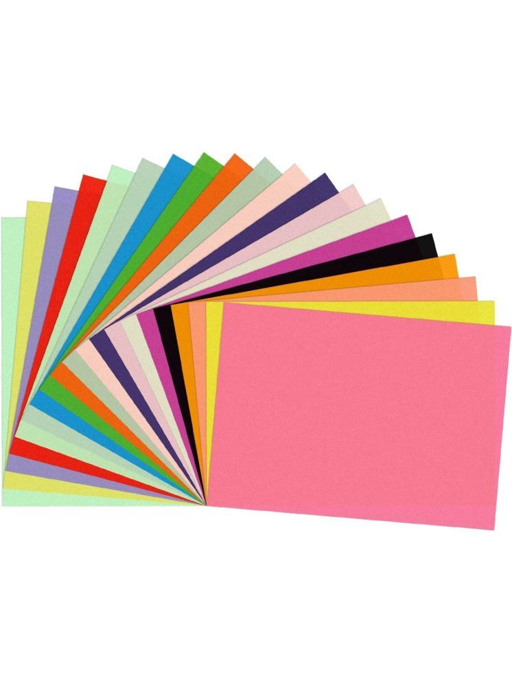     			ECLET A4 100 Coloured Sheets (10 Sheets each color)Copy Printing /Art and Craft Paper Double Sided Coloured Origami Folding DIY Craft Smooth Finish use in Home, School, Office Stationery Children's Day Gift, Birthday Gift, Party Favors,christmas decor etc