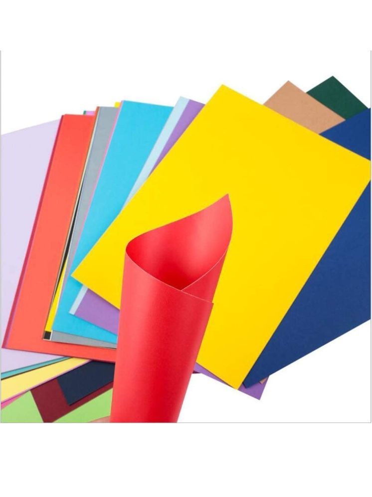     			ECLET A4 100 Coloured Sheets (10 Sheets each color)Copy Printing /Art and Craft Paper Double Sided Coloured Origami Folding DIY Craft Smooth Finish use in Home, School, Office Stationery Children's Day Gift, Birthday Gift, Party Favors,christmas decor etc