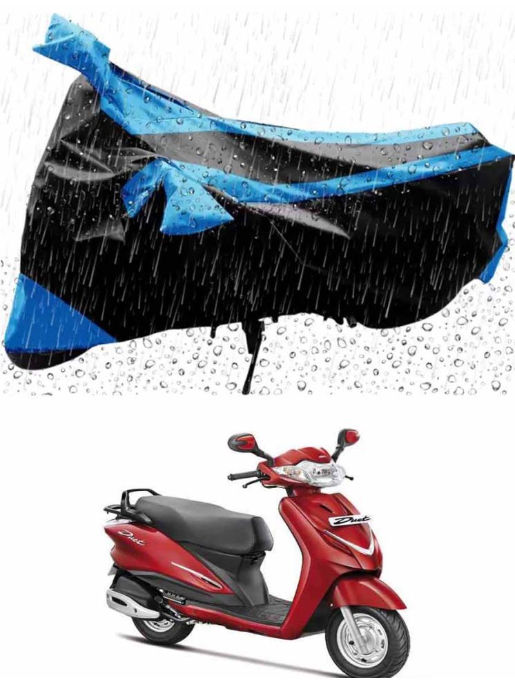     			JVG Bike Body Cover for Hero Duet ( Pack of 1 ) , Blue