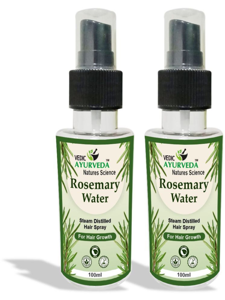     			VEDICAYURVEDA Vedicayurveda Rosemary Water Hair Sprays 200 mL Pack of 2