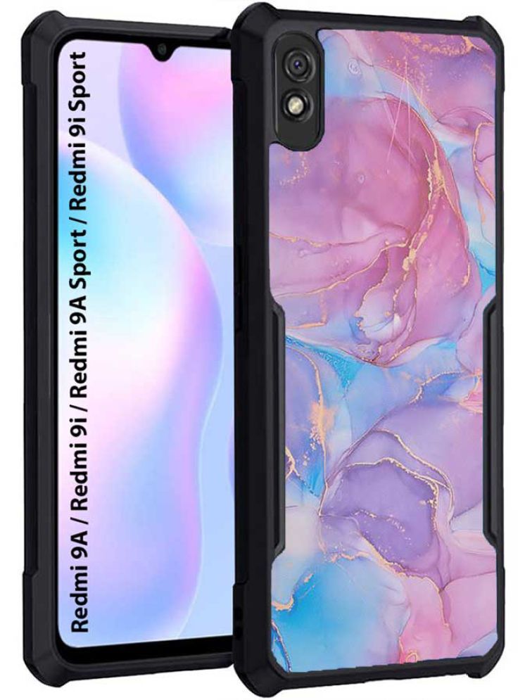     			COBERTA Multicolor Printed Back Cover Polycarbonate Compatible For Redmi 9A sport ( Pack of 1 )