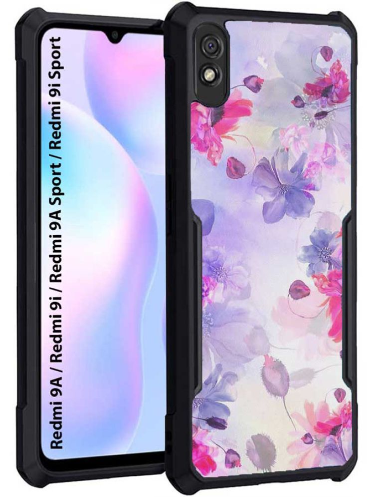     			COBERTA Multicolor Printed Back Cover Polycarbonate Compatible For Xiaomi Redmi 9A ( Pack of 1 )