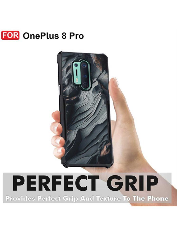     			COBERTA Multicolor Printed Back Cover Polycarbonate Compatible For OnePlus 8 Pro ( Pack of 1 )