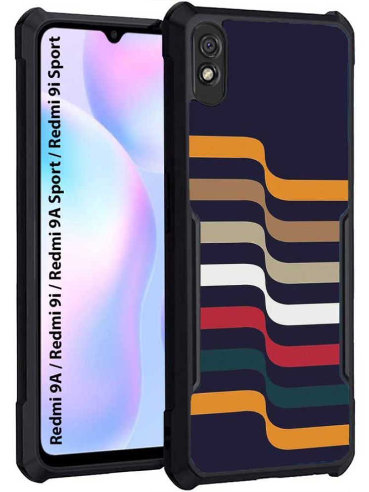     			COBERTA Multicolor Printed Back Cover Polycarbonate Compatible For Xiaomi Redmi 9A ( Pack of 1 )