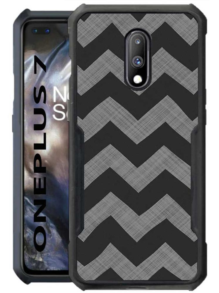     			COBERTA Multicolor Printed Back Cover Polycarbonate Compatible For OnePlus 7 ( Pack of 1 )