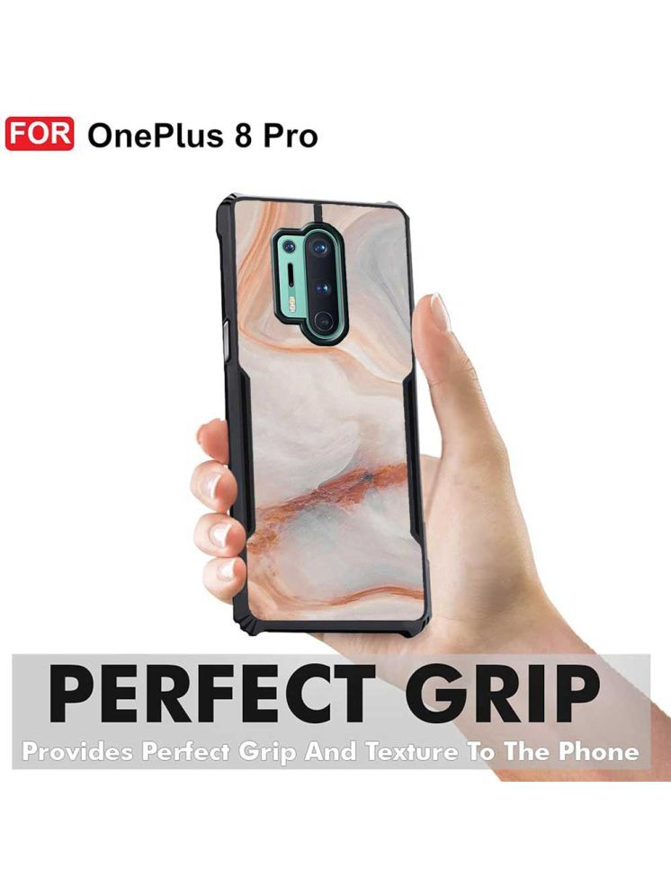     			COBERTA Multicolor Printed Back Cover Polycarbonate Compatible For OnePlus 8 Pro ( Pack of 1 )