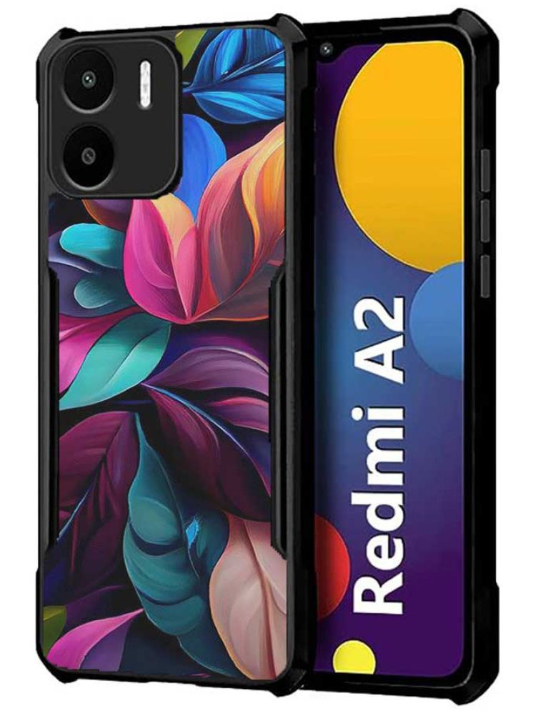     			COBERTA Multicolor Printed Back Cover Polycarbonate Compatible For Redmi A2 ( Pack of 1 )