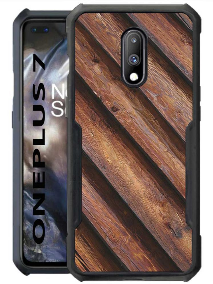     			COBERTA Multicolor Printed Back Cover Polycarbonate Compatible For OnePlus 7 ( Pack of 1 )