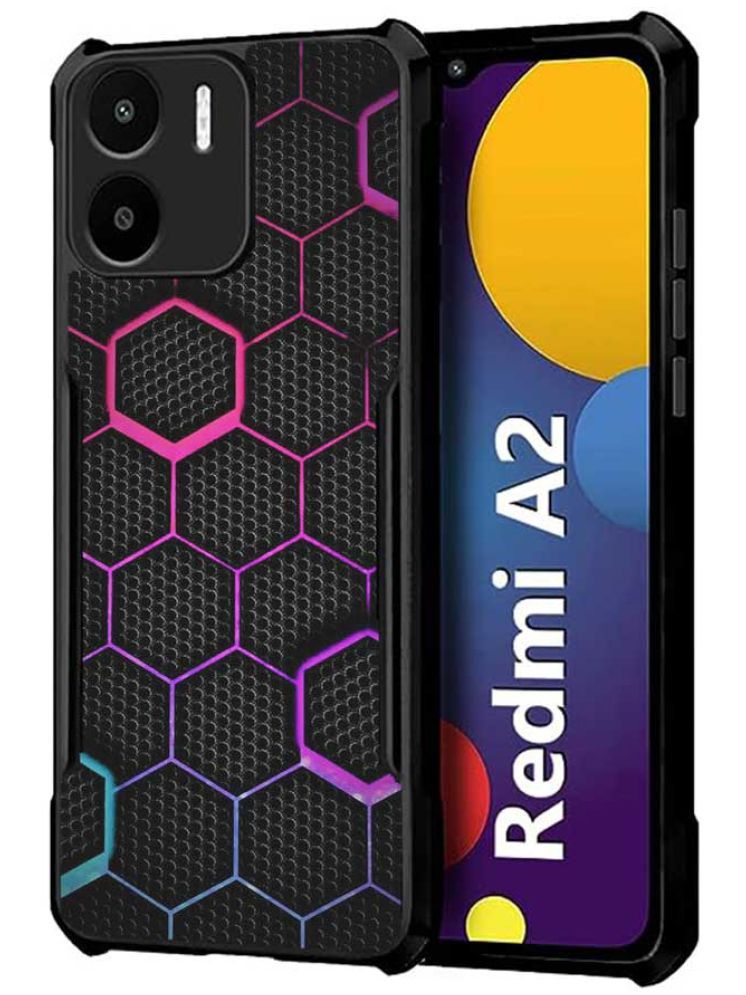     			COBERTA Multicolor Printed Back Cover Polycarbonate Compatible For Redmi A2 ( Pack of 1 )