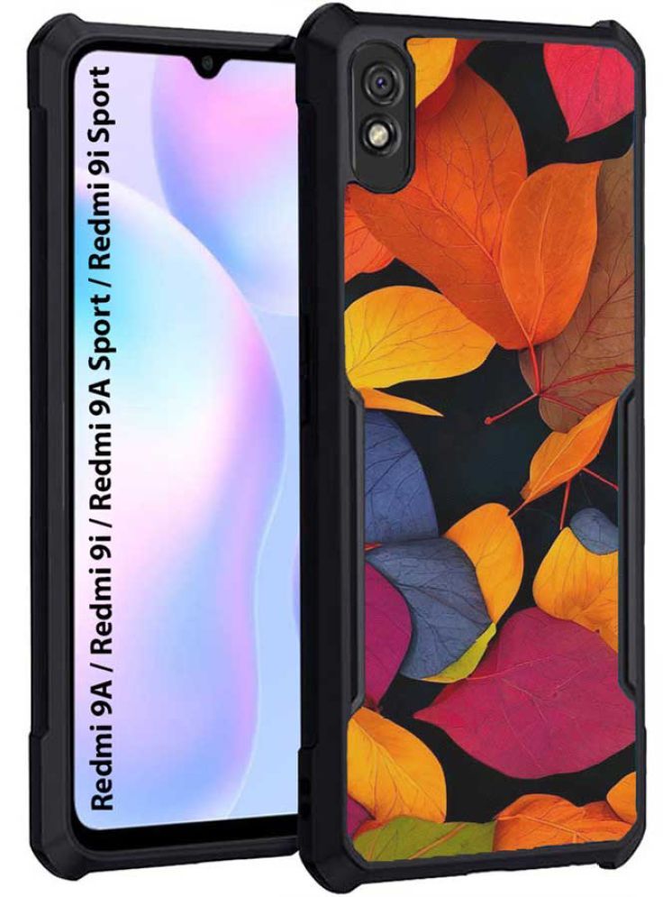     			COBERTA Multicolor Printed Back Cover Polycarbonate Compatible For Xiaomi Redmi 9A ( Pack of 1 )