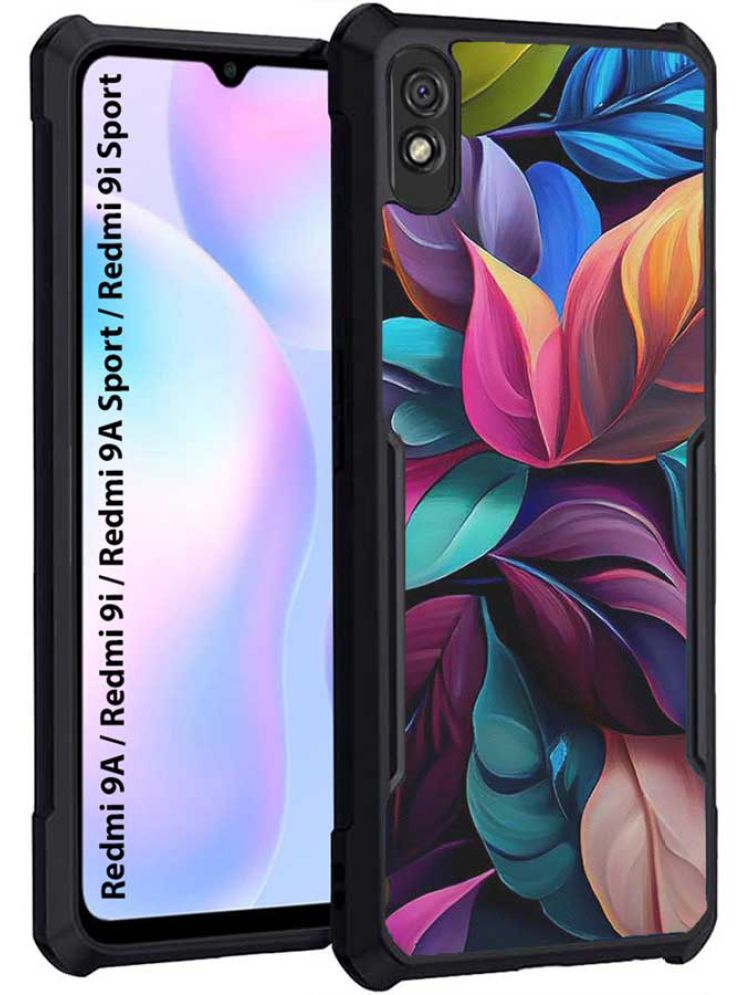     			COBERTA Multicolor Printed Back Cover Polycarbonate Compatible For Xiaomi Redmi 9A ( Pack of 1 )