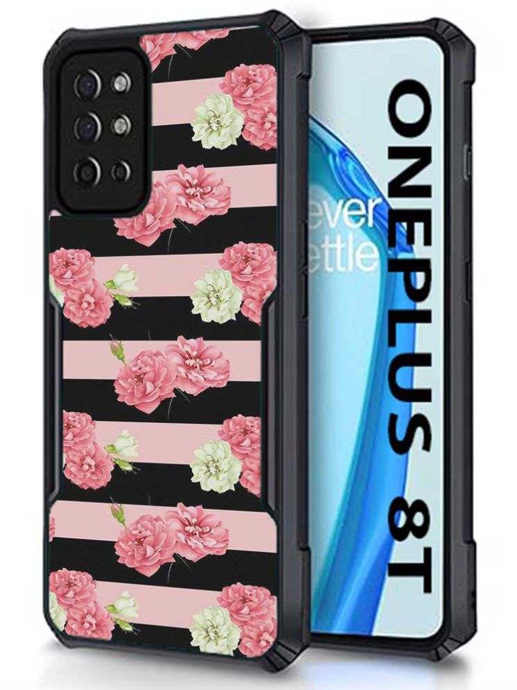     			COBERTA Multicolor Printed Back Cover Polycarbonate Compatible For OnePlus 8T ( Pack of 1 )