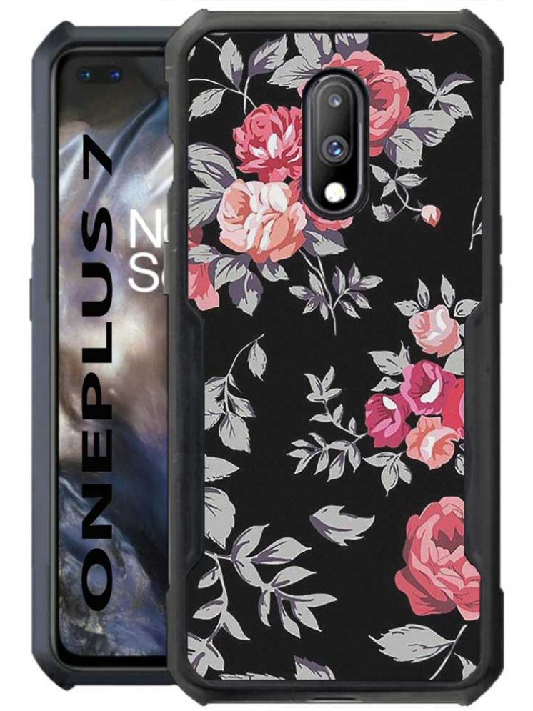     			COBERTA Multicolor Printed Back Cover Polycarbonate Compatible For OnePlus 7 ( Pack of 1 )