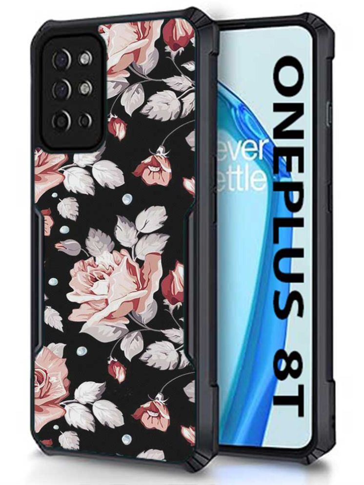     			COBERTA Multicolor Printed Back Cover Polycarbonate Compatible For OnePlus 8T ( Pack of 1 )