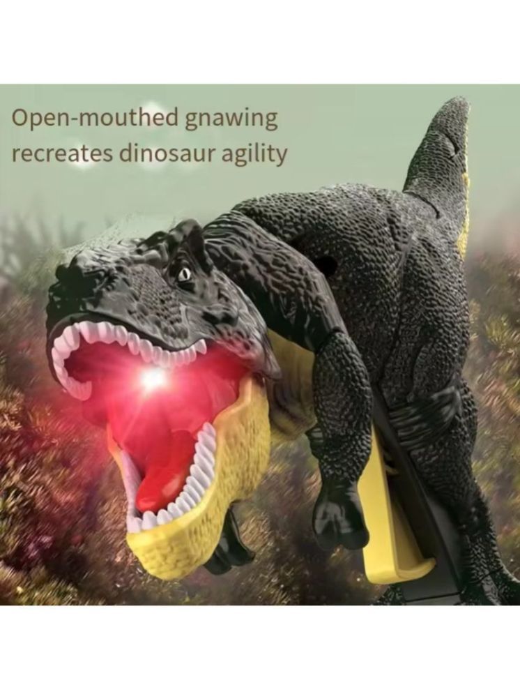     			Dinosaur Head toy gun Moving Head, Opening Mouth, Light, Realistic Sound - A Fun and Entertaining Toy for Kids