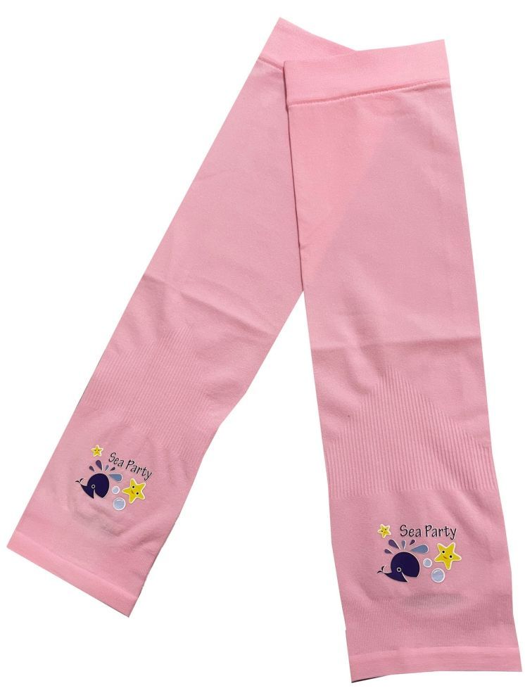     			Infispace Pink Solid Riding Sleeves ( Single Set )