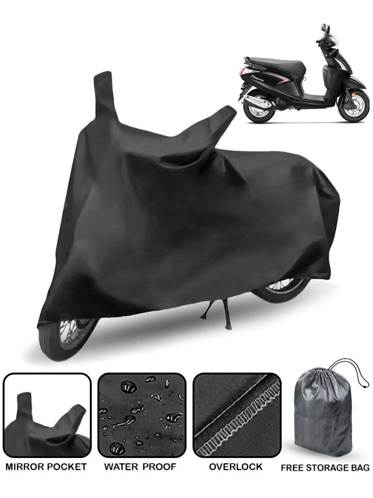     			CARNEST Bike Body Cover for Hero Pleasure ( Pack of 1 ) , Black