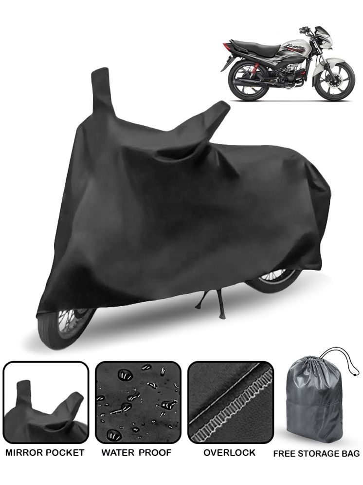     			CARNEST Bike Body Cover for Hero Passion Pro New ( Pack of 1 ) , Black