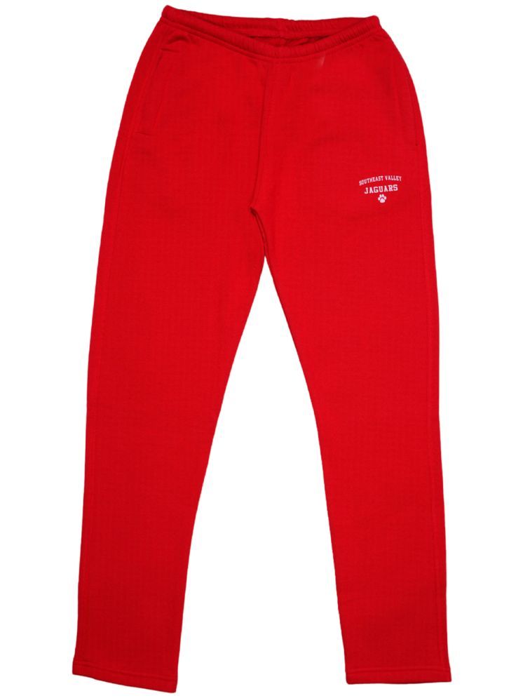     			DYCA Pack of 1 Boys Fleece Trackpant ( Red )