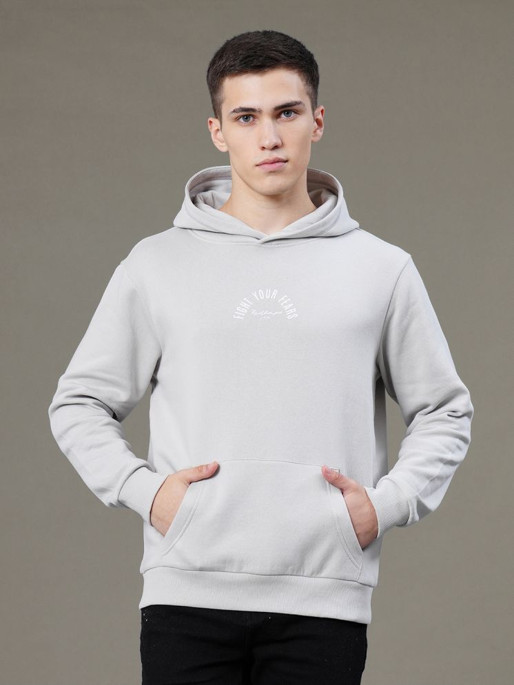     			Red Tape Cotton Blend Hooded Men's Sweatshirt - Grey ( Pack of 1 )