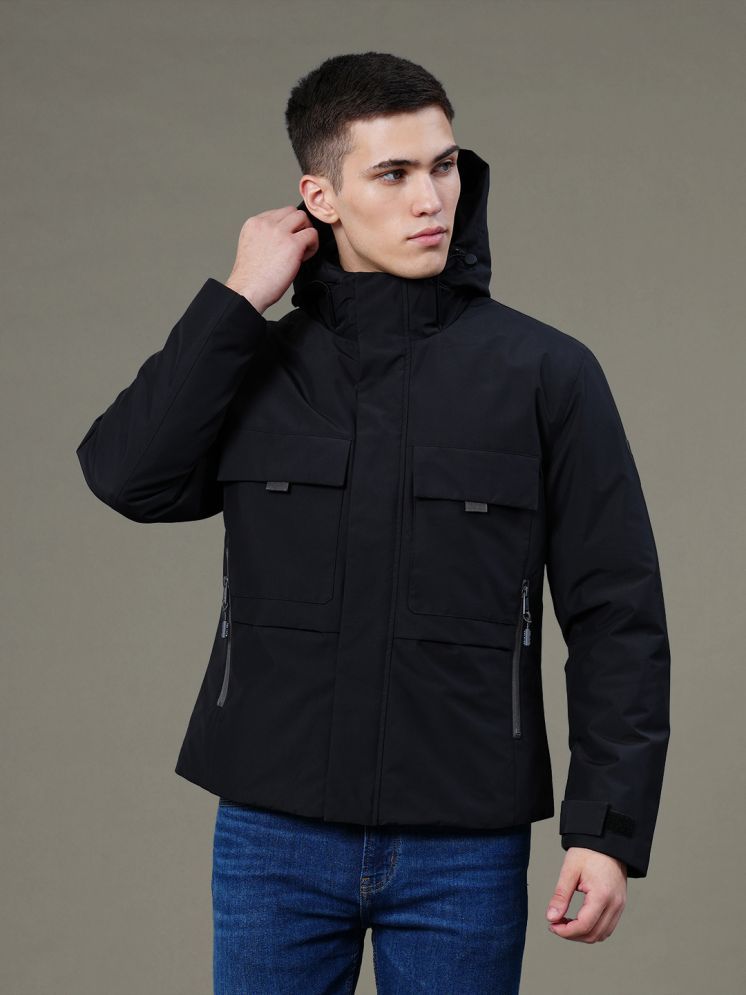     			Red Tape Polyester Men's Puffer Jacket - Black ( Pack of 1 )