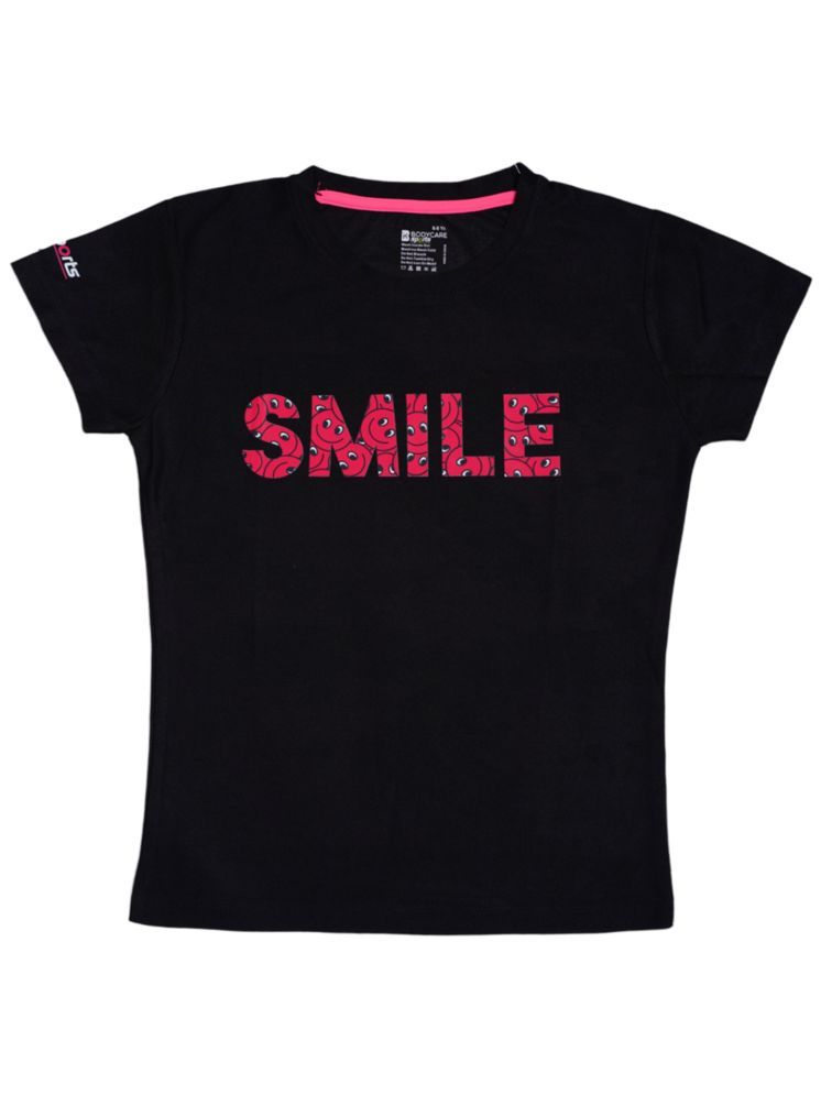     			Bodycare Pack of 1 Girls Cotton Blend T-Shirt ( Black )