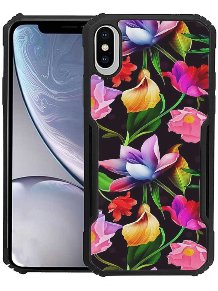     			COBERTA Multicolor Printed Back Cover Polycarbonate Compatible For Apple iPhone XS Max ( Pack of 1 )