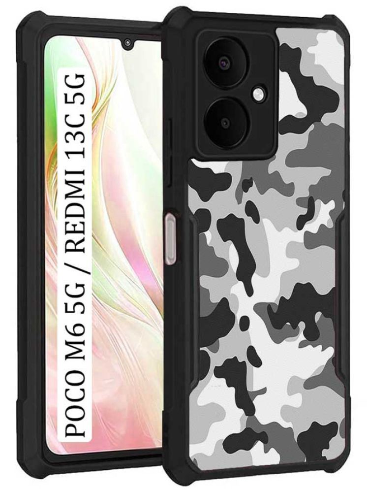     			COBERTA Multicolor Printed Back Cover Polycarbonate Compatible For Redmi 13C 5G ( Pack of 1 )