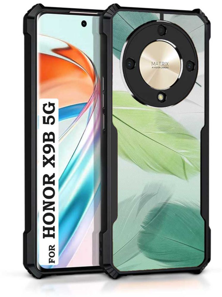     			COBERTA Multicolor Printed Back Cover Polycarbonate Compatible For Honor X9B 5G ( Pack of 1 )